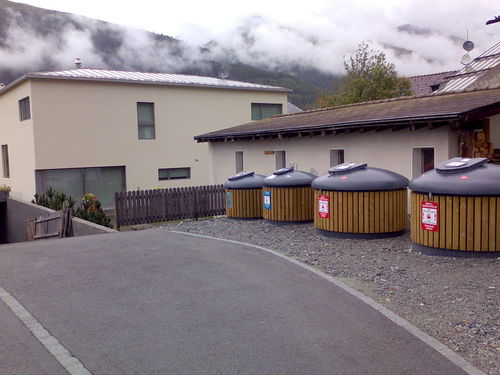 Holz-Abfallbehälter - ECOMP DEEP COLLECTION  - ECOMP Ltd - System / Einzel / modern