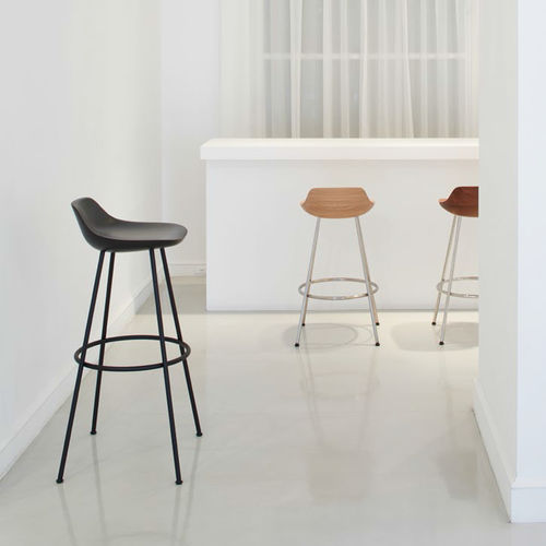 Moderner Barhocker - HIROSHIMA - Maruni - Eiche / Buche / Nussbaum