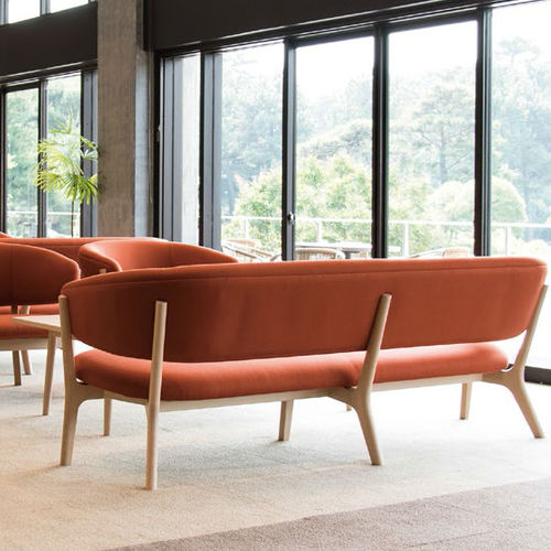 Modernes Sofa - ROUNDISH 4116-33 - Maruni - Stoff / PEFC-zertifiziert / FSC-zertifiziert