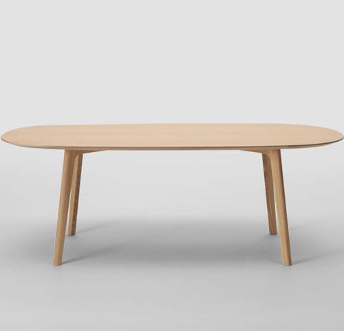 Moderner Tisch - ROUNDISH 1010-38 - Maruni - Eiche / Nussbaum / Buche
