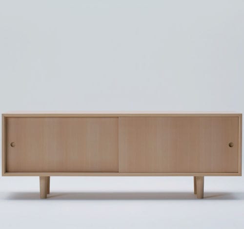Modernes Sideboard - HIROSHIMA 6955-32 - Maruni - Eiche / Nussbaum / Buche