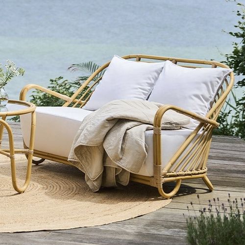 Modernes Sofa - Charlottenborg  - Sika-Design - für Garten / Stoff / mit abnehmbarem Kissen