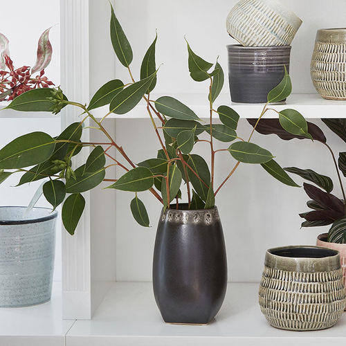 Moderne Vase - ATP003S - Sika-Design - emaillierte Keramik