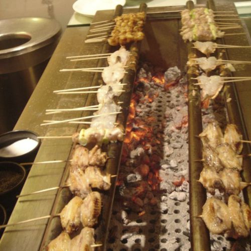 Holzkohle-Gartengrill - ROBATA - Beech Ovens - freistehend / Metall
