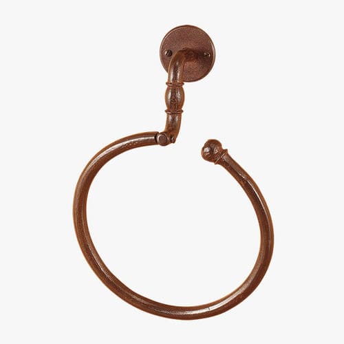 Ring-Handtuchhalter - FT344 - IL Forgiato - wandmontiert / Schmiedeeisen