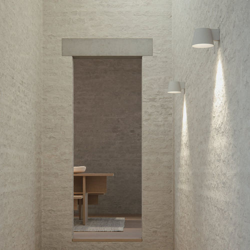Moderne Wandleuchte - W222 FOCAL - Wastberg - für den Innenraum / Aluminium / Polycarbonat