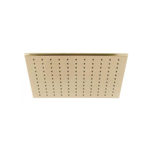 Duschkopf für Deckeneinbau - IND-SQ/30-BRG - VADO - quadratisch / Regenstrahl