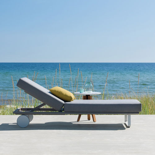 Moderne Sonnenliege - BITTA - KETTAL - Stoff / Polyester / Aluminium