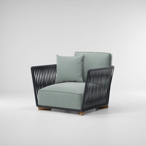 Moderner Sessel - GRAND BITTA - KETTAL - Stoff / Polyester / Aluminium