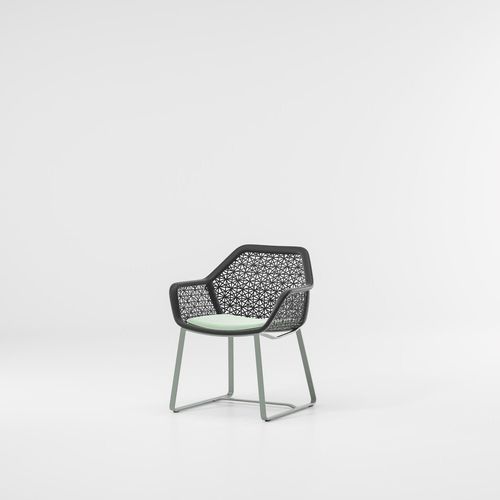 Moderner Stuhl - MAIA - KETTAL - für Garten / Aluminium / Teakholz