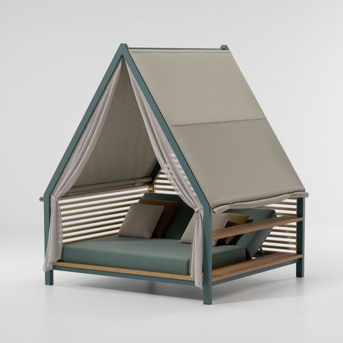 Garten-Bett / Himmel - COTTAGE - KETTAL - Doppelbett / modern / modular