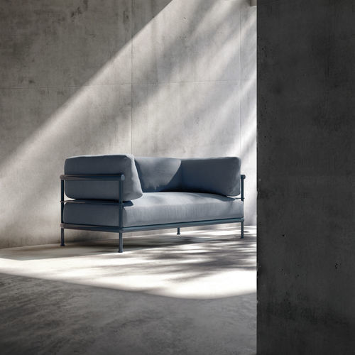 Modernes Sofa - ALIZE - KETTAL - aus recyceltem Material / extrudiertes Aluminium / modular