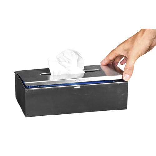 Freistehender Papiertuchspender - CLINIX - ROSSIGNOL - manuell / Edelstahl / für sanitäre Anlagen