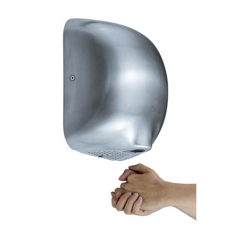 Automatischer Handtrockner - ZELIS - ROSSIGNOL - wandmontiert / Edelstahl / Hochgeschwindigkeit