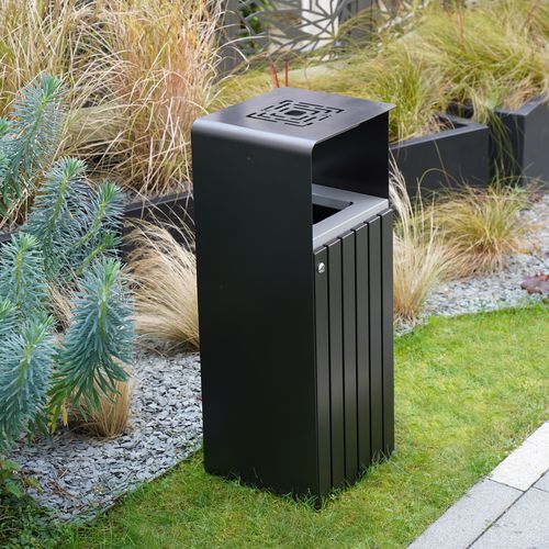 Park-Abfallbehälter - ARTRI ALU - ROSSIGNOL - System / Aluminium / mit integriertem Aschenbecher