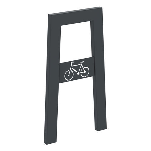 Bodenstehende Fahrradstütze - CYCLO  - ROSSIGNOL - gesichert / originelles Design / zweistufig
