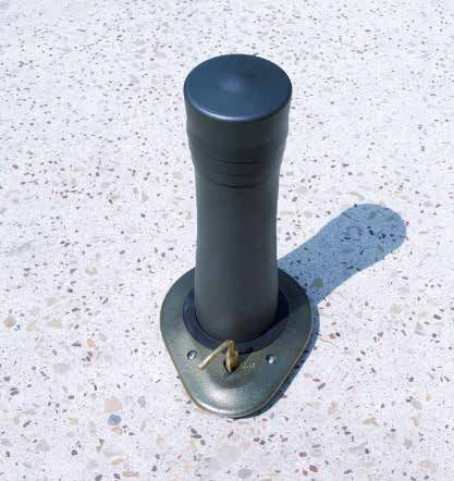 Versenkbarer Sperrpfosten - VESTA T54 - Concept Urbain - Sicherheit / halbautomatisch / Gusseisen