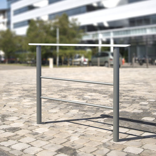 Schutzabsperrung - SIMILI - Concept Urbain - feststehend / Stahl / für Straße