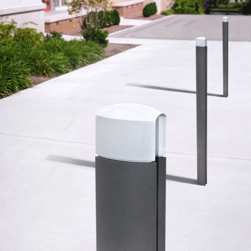 Sicherheits-Sperrpfosten - ALIZÉ - Concept Urbain - abnehmbar / lackiertes Aluminium / massives Aluminium