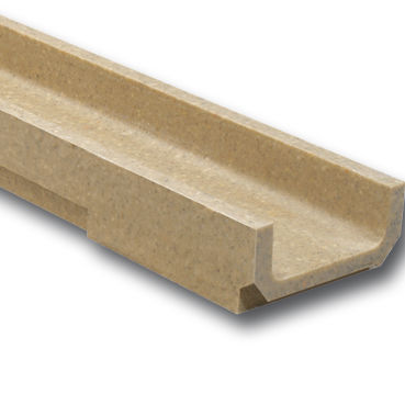 Gitter-Abflussrinne - M100 - ULMA - ARCHITECTURAL SOLUTIONS - Schlitz / Polymerbeton / galvanisiertem Stahlgitter