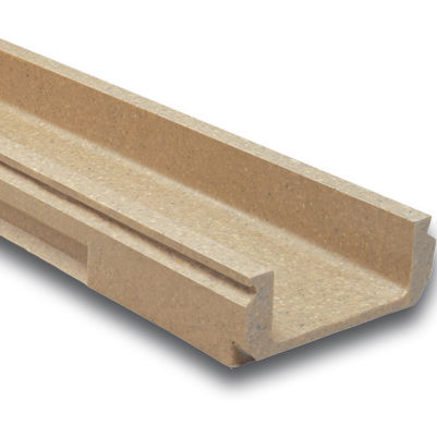 Gitter-Abflussrinne - M150 - ULMA - ARCHITECTURAL SOLUTIONS - Schlitz / Polymerbeton / galvanisiertem Stahlgitter