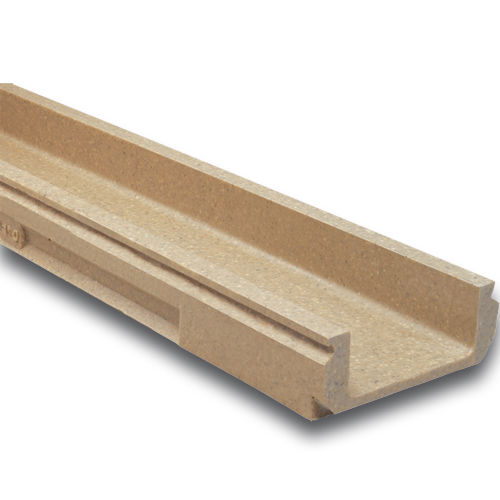 Gitter-Abflussrinne - EUROSELF200 - ULMA - ARCHITECTURAL SOLUTIONS - Schlitz / Polymerbeton / galvanisiertem Stahlgitter