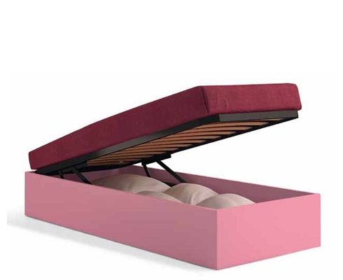 Modernes Bett - ARCA - Mobil Sprint Srl - Bettkasten / für Kinder / für Mädchen