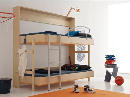 Etagenbett - Mobil Sprint Srl - Schrank / modern / Holz