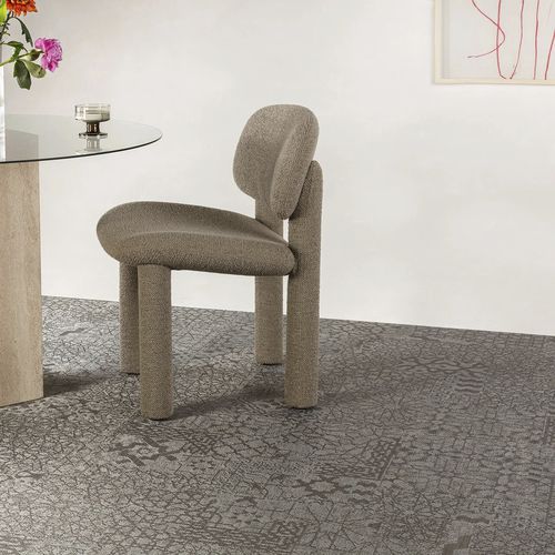 Vinyl-Bodenbelag - ALHAMBRA CHARCOAL   - 2TEC2 - Glasfaser / PET / für den Innenraum