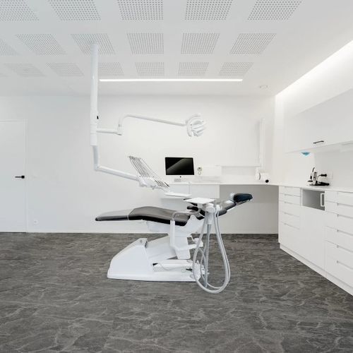 Vinyl-Bodenbelag - MARBLE ALIVERI - 2TEC2 - Glasfaser / Innenbereich / für Krankenhaus