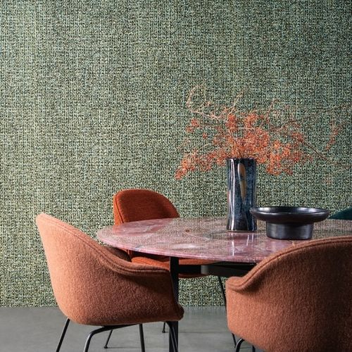 Moderne Tapete - CASHMERE - ARTE - Vinyl / Motiv / Stoffoptik