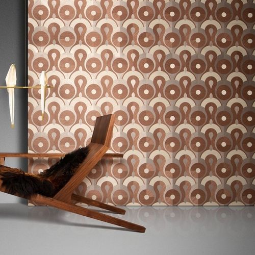 Wandverkleidung auf Vlies - QUEEN COBRA - ARTE - Innenbereich / Sisal / Stoffoptik