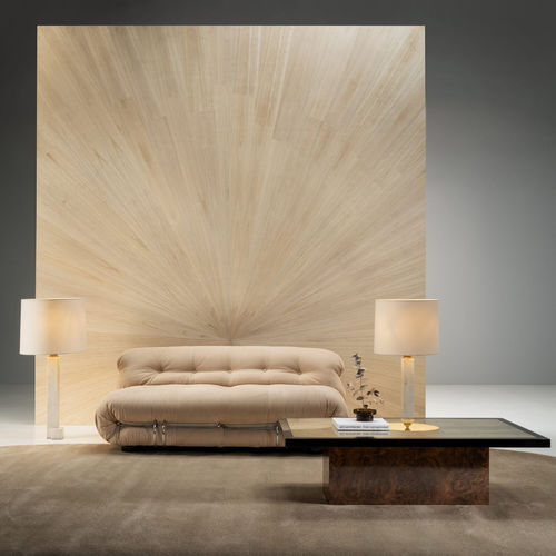 Wandverkleidung auf Vlies - SUNBURST - ARTE - Innenbereich / Holzfurnier / für Privatgebrauch