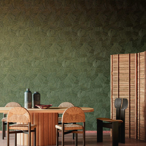 Moderne Tapete - MAUNA - ARTE - Vinyl / Motiv / Holzoptik
