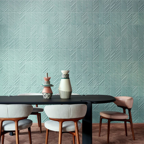 Wandverkleidung auf Vlies - IKI - ARTE - Innenbereich / Textil / Relief