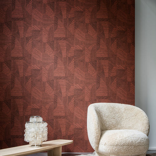 Moderne Tapete - CAPRICE - ARTE - Motiv / grau / grün