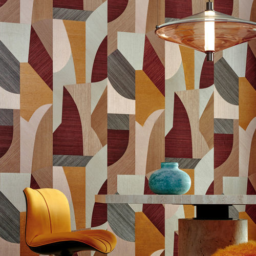 Wandverkleidung auf Vlies - PUZZLE - ARTE - Innenbereich / Sisal / Stoffoptik