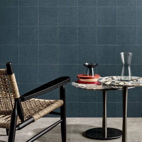 Moderne Tapete - CAMPO - ARTE - Vinyl / geometrisches Muster / Lederoptik