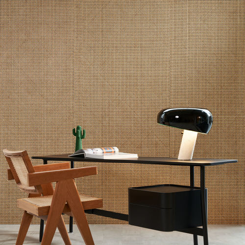 Wandverkleidung auf Vlies - RATTAN - ARTE - Innenbereich / Rattan / Stoffoptik