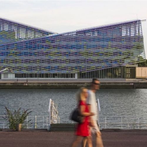 Monokristallines Photovoltaik-Modul - DICHORIC - ISSOL - farbig / für Fassaden / BIPV