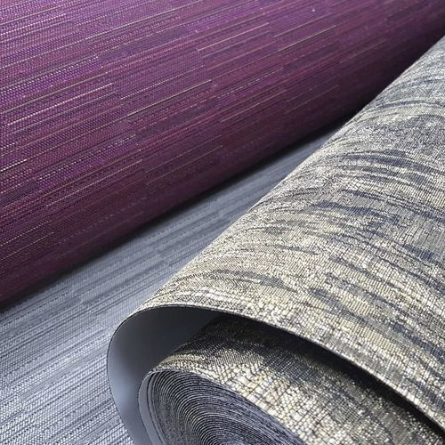 Wand-Stoff - Murasuede 2-11193 - Muraspec - einfarbig / PVC / Jacquard