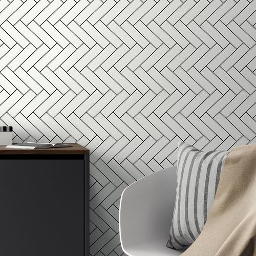 Innenbereich-Wandverkleidung - Tangent-12042 - Muraspec - Vinyl / bedruckt / Fliesenoptik