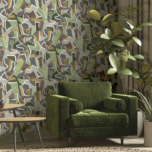 Moderne Tapete - JIGSAW - Muraspec - Vlies / Stoff / Polyester