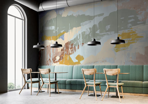 Moderne Tapete - Oysters Mane - Muraspec - Vinyl / Vlies / mehrfarbig