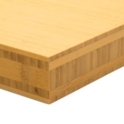 Bambus-Bauplatte - SOLID: SIDE PRESSED NATURAL - MOSO Bamboo Products - für Trennwand / Wand