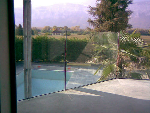 Glasgeländer - FENDERGLASS® - Miroiterie de Chartreuse - Platten / für Außenbereich / für Terrasse