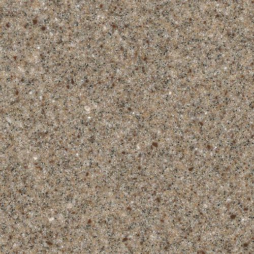Mineralwerkstoff-Arbeitsplatte - ASPEN BROWN  AB632 - Staron Solid Surfaces - für Küche / für Badezimmer / braun