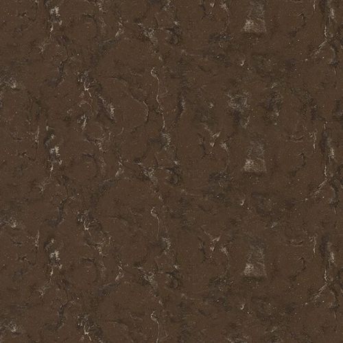 Mineralwerkstoff-Arbeitsplatte - LOAM VL155 - Staron Solid Surfaces - für Gewerbegebrauch / für Küche / braun