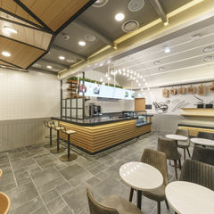 Mineralwerkstoff-Arbeitsplatte - STEEL  ST023 - Staron Solid Surfaces - für Gewerbegebrauch / für Küche / für Badezimmer