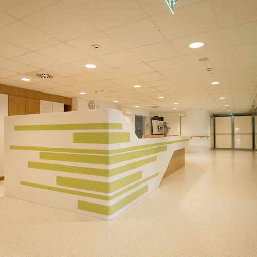 Mineralwerkstoff-Dekorplatte - OASIS SO064 - Staron Solid Surfaces - für Innenausbau / glatt / für Gewerbegebrauch
